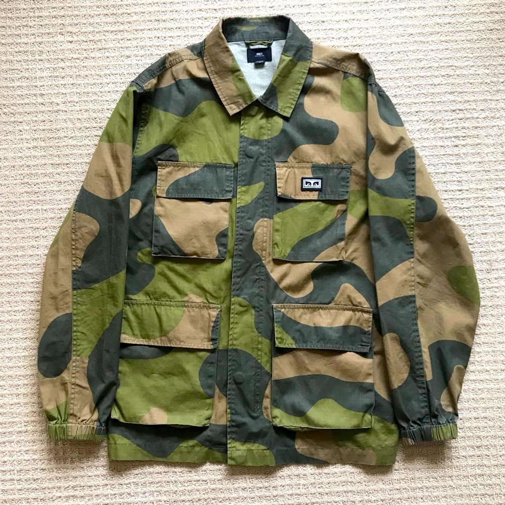 Obey Camo Summer Jacket